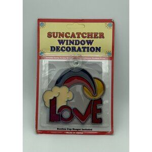 Vintage Suncatcher Love Window Decorations Unopened